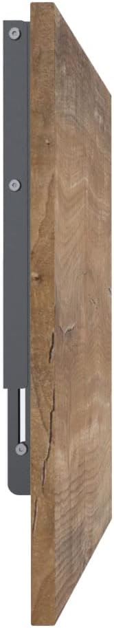 AKKE Klapptisch Wandklapptisch Esstisch - Klappbar Faltbar Platzsparend - Rechteckig - 60cm x 40cm -