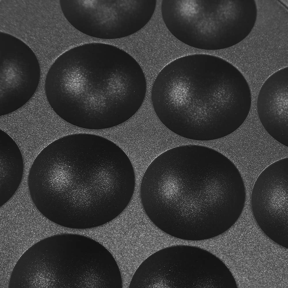 Takoyaki Pan, Asixx 12 Vertiefungen Aluminium Antihaft-Takoyaki Grill Pan Plate Octopus Ball/Pancake