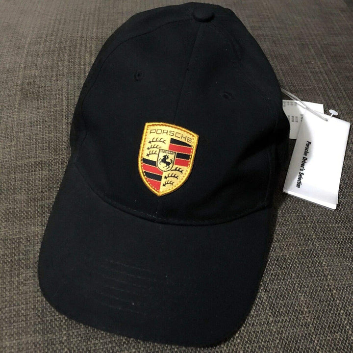 Porsche Porsche Black Crest Logo Cap, offiziell lizenziert