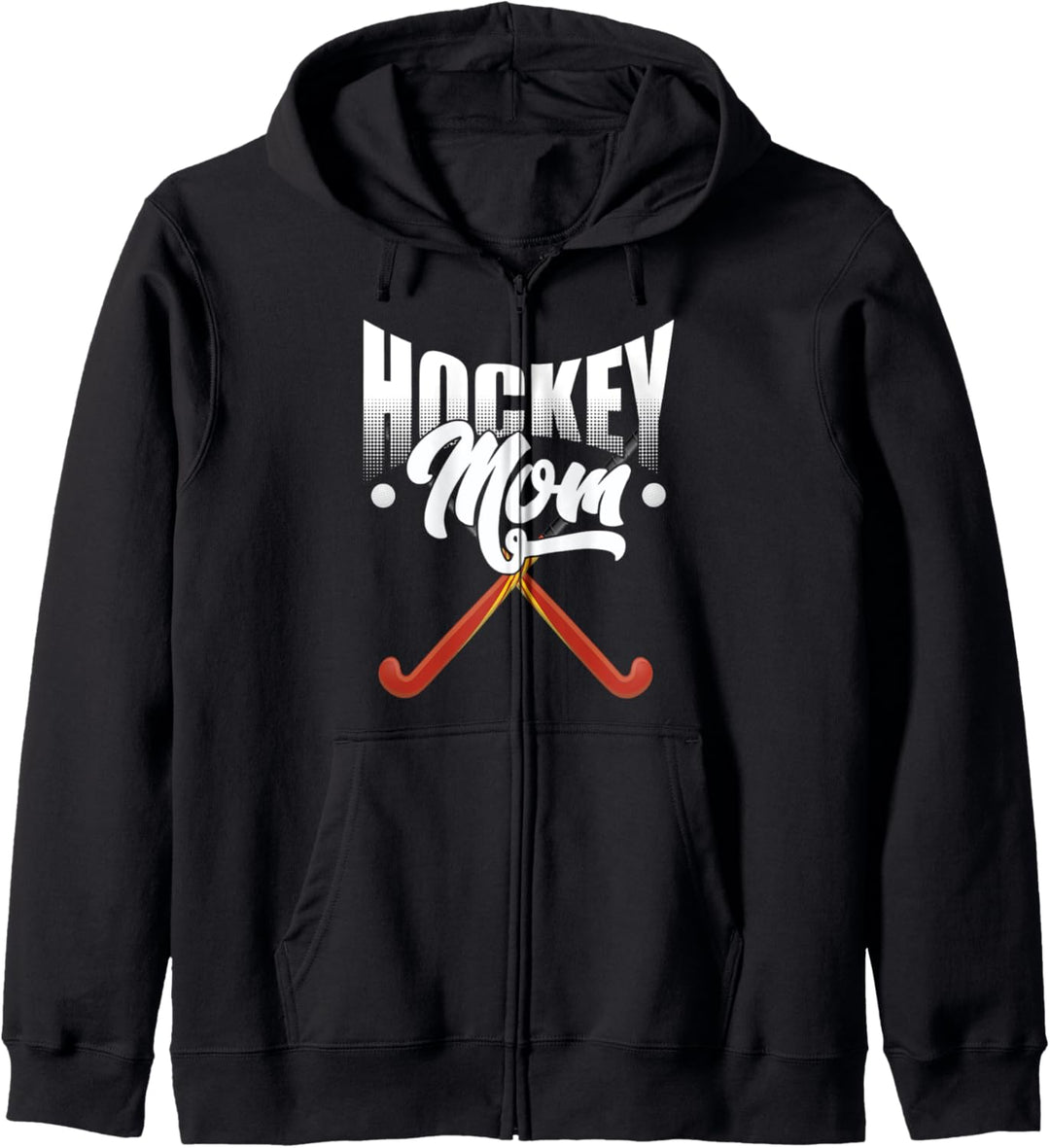 Field Hockey Funny Slogan Pun Gift - Hockey Mom Kapuzenjacke