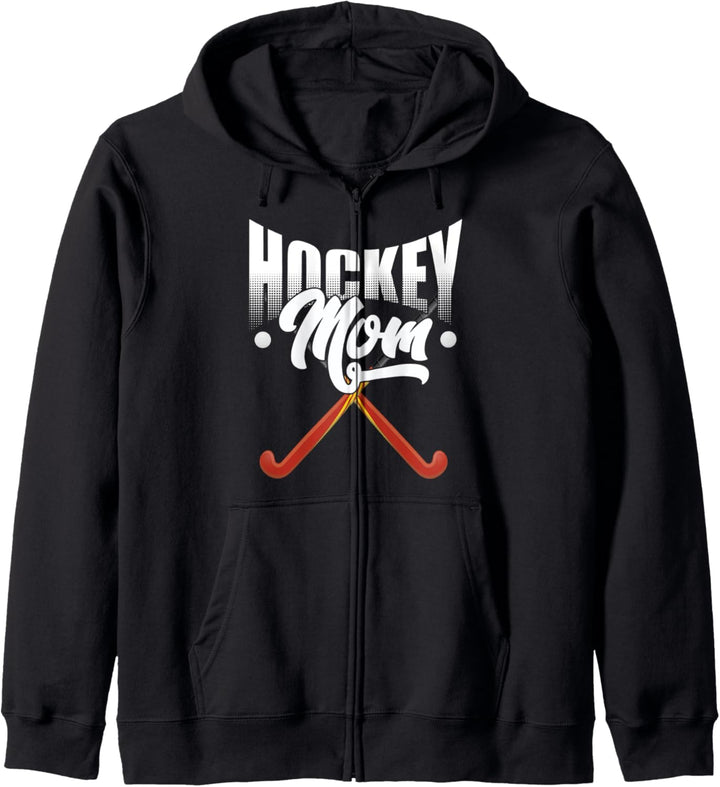 Field Hockey Funny Slogan Pun Gift - Hockey Mom Kapuzenjacke