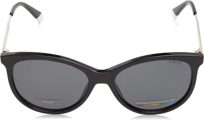 Polaroid Unisex Sunglasses 57 807/M9 Black, 57 807/M9 Black