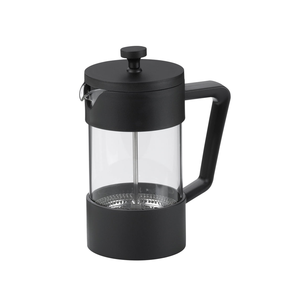 Kela Kaffeebereiter, Roma, Kunststoff, 600 ml, Hitzebeständig, Schwarz/Transparent 0,6 L, 0,6 L