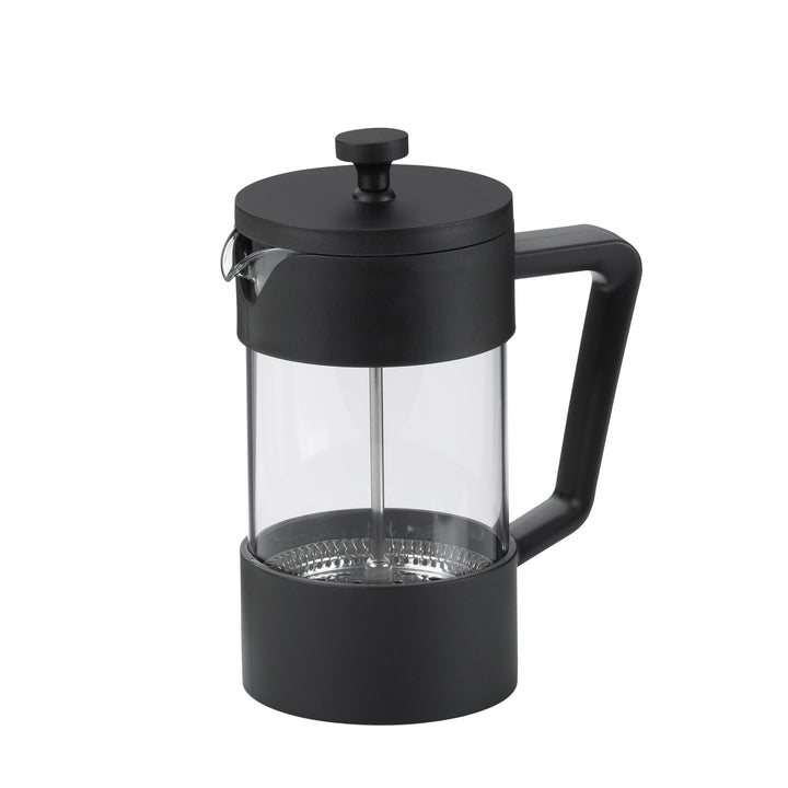 Kela Kaffeebereiter, Roma, Kunststoff, 600 ml, Hitzebeständig, Schwarz/Transparent 0,6 L, 0,6 L