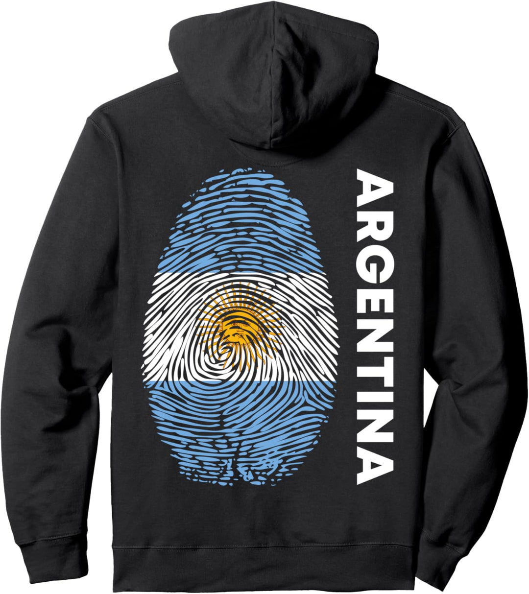 Argentinische Flagge DNA Fan Trikot Argentinien Pullover Hoodie