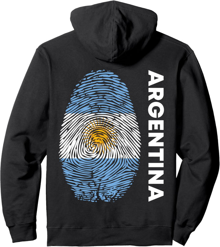 Argentinische Flagge DNA Fan Trikot Argentinien Pullover Hoodie