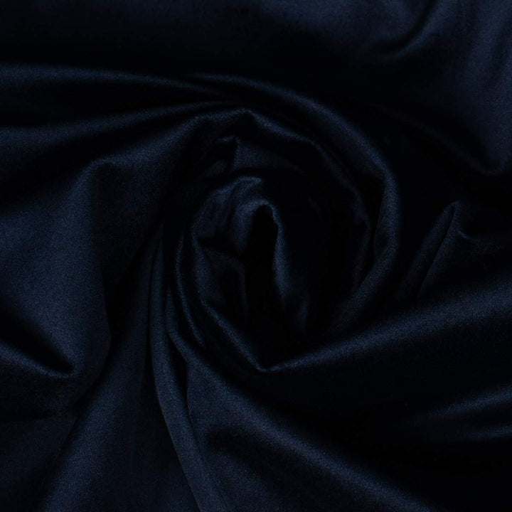 SCHÖNER LEBEN. Zugluftstopper Velvet Samt EIN Nachtblau div. Grössen, Auswahl:120cm Länge ca. 120x15
