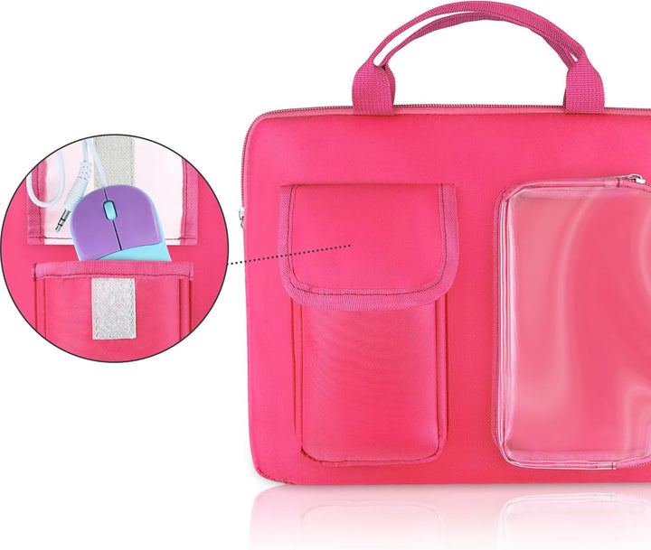 Annmore Tasche für Edurino Stift und für 2 bis 3 Figuren, Kinder Tablet Tasche kompatibel mit Lexibo
