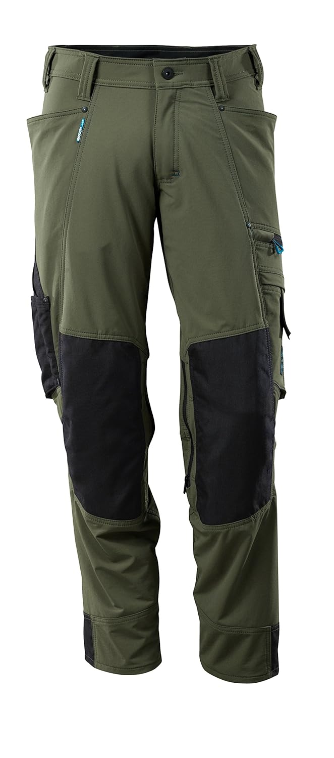 Mascot Herren Rhodos Bundhose Stretch MASCOT Advanced, Grün, 48 EU 48 Grün, 48 Grün