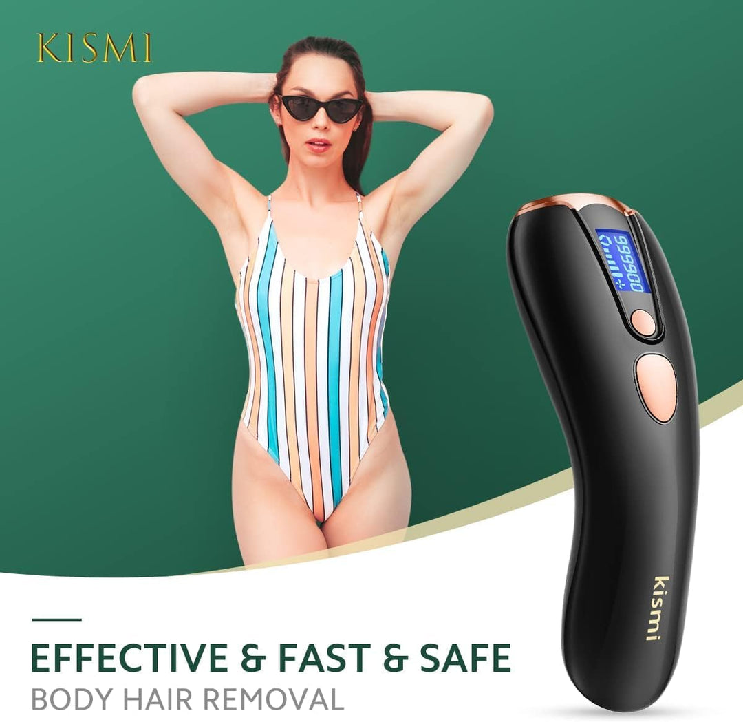 IPL Geräte Haarentfernung Kismi, Haarentfernung Laser für Männer und Frauen, 999.900 Flashes Haarent