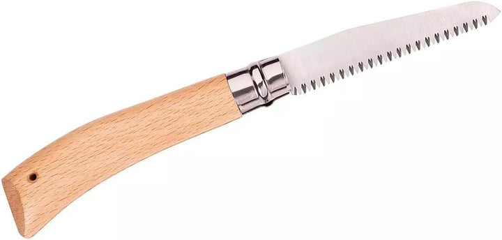 Opinel Baumsäge No. 12 im Blister mit Virobloc-System und Holzgriff matt lackiert, Klinge rostfrei,