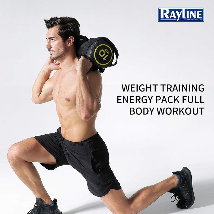 Rayline Gewichte Sandsack 20Kg Fitness Power Bag Training-Fitness-Bodybuilding-Gymnastik-Aerobic-Kra