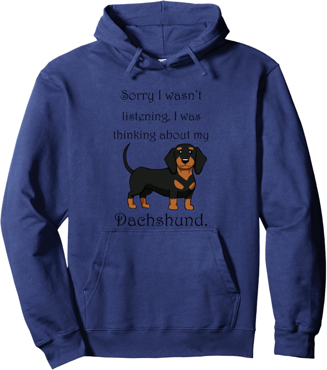 Niedlicher Dackel Spruch Lustiger Hund Pullover Hoodie