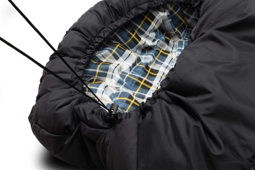 normani 4-in-1-Funktion Extrem Outdoor Schlafsack 'Antarctica' aus Nylon Rip-Stop mit 500 + 250 g/m²