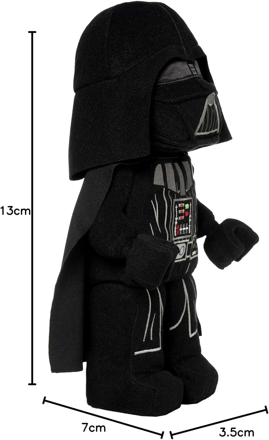 Manhattan Toy Star Wars Darth Vader 33.02cm Plush Character, Multi Modern, Modern