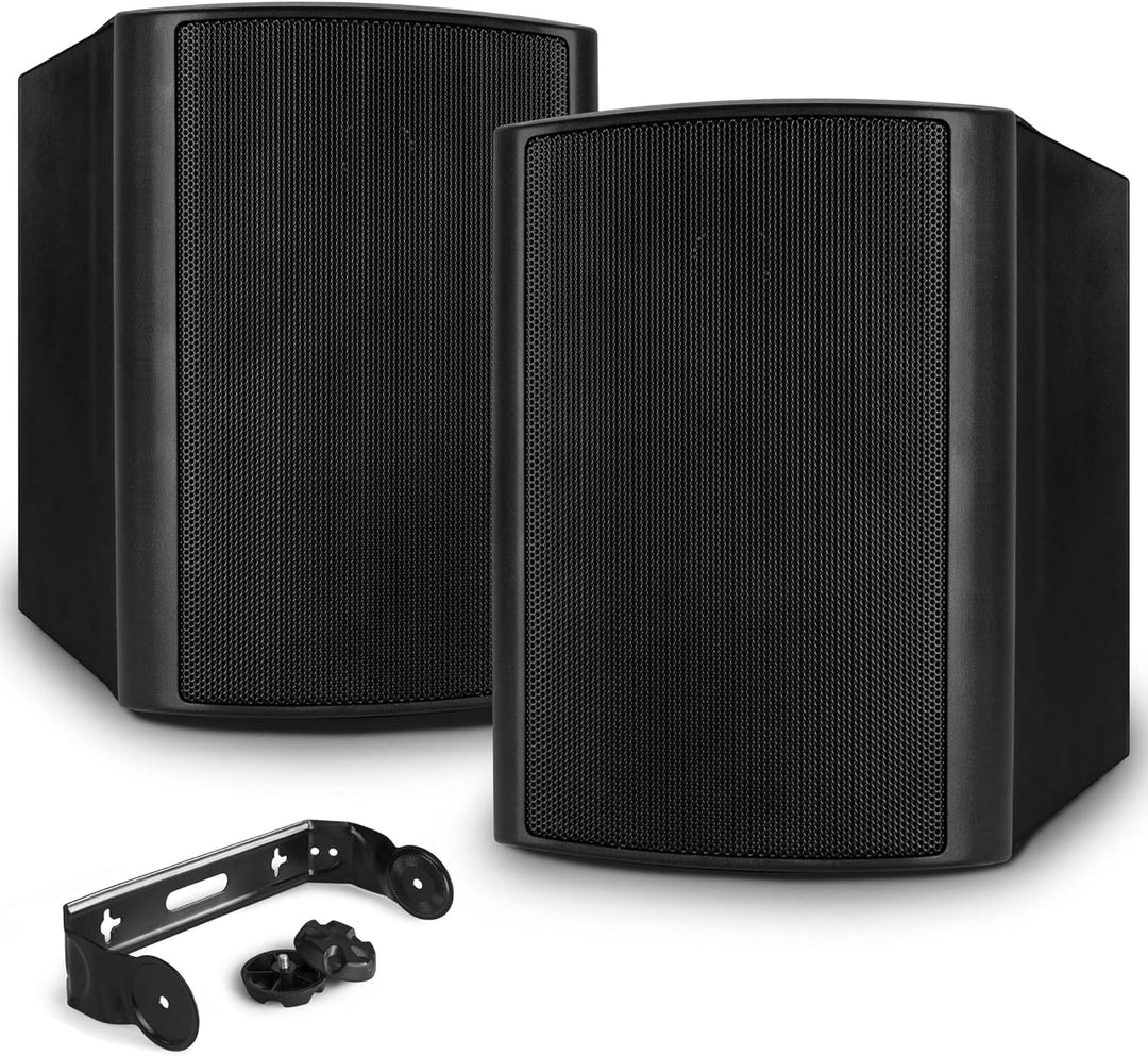 Power Dynamics BGO40 - Lautsprecher Boxen - 2er Set - 100 Watt - 2-Wege In- und Outdoor Wandlautspre