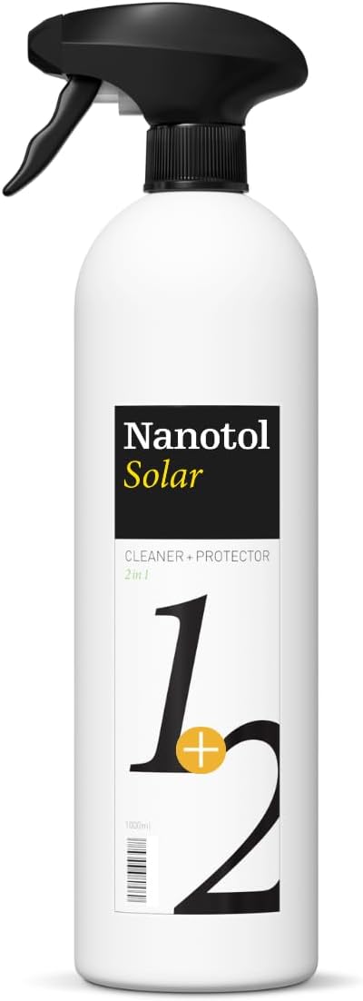Nanotol Nano-Versiegelung und Reiniger 2in1 für Solar- und Photovoltaik-Anlagen - für 160 m² - höher