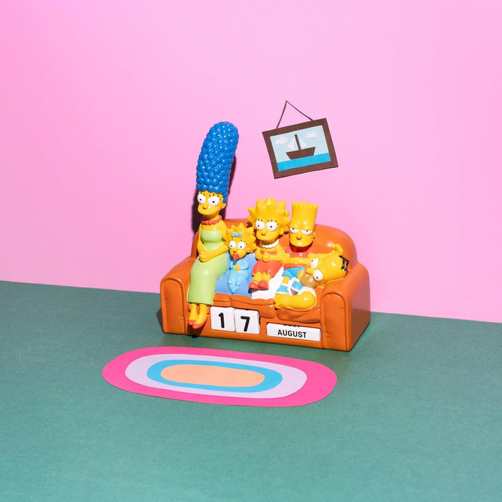 Grupo Erik Ewiger Kalender Die Simpsons Figuren - 3D Kalender Tischkalender zum Aufstellen - Dauerka