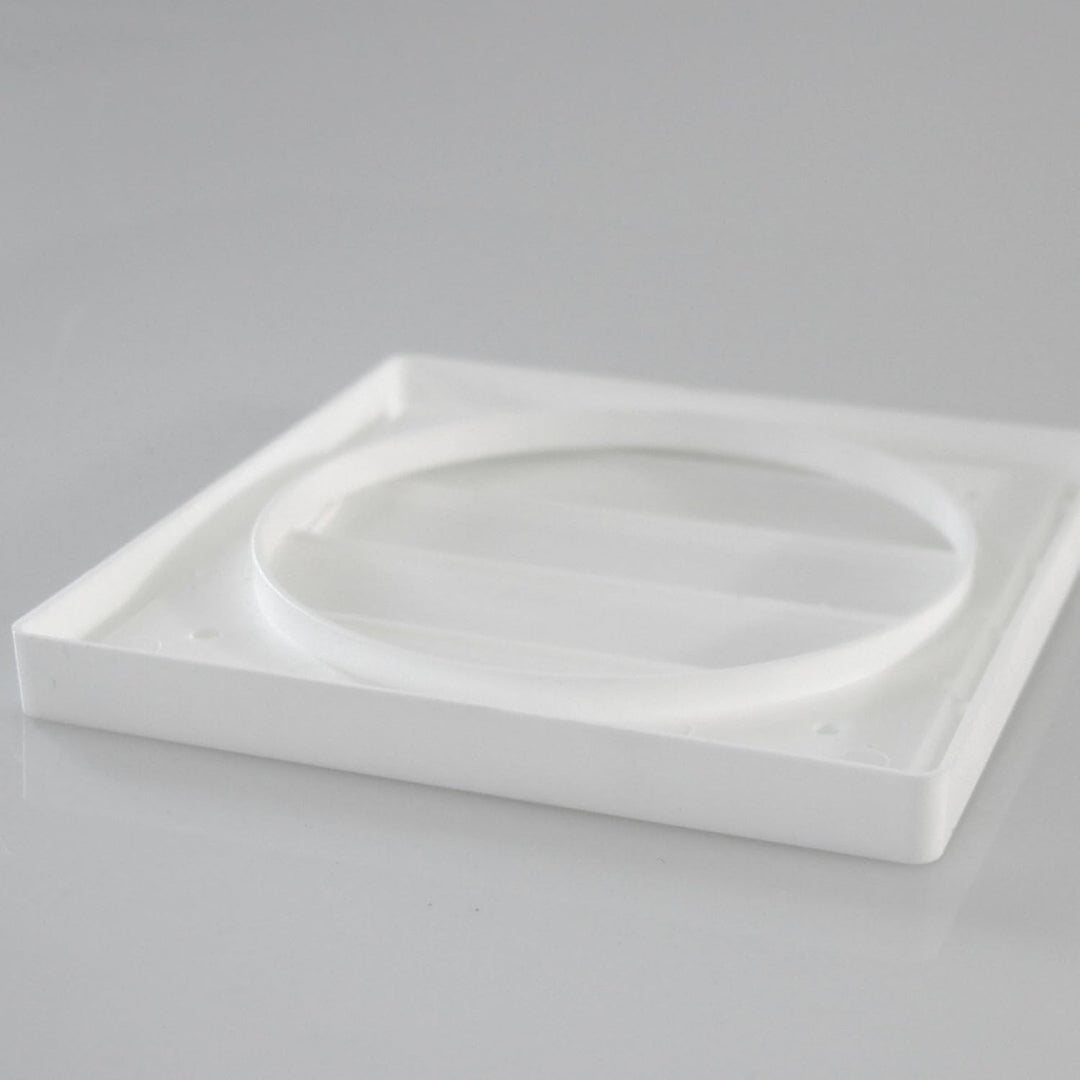 calimaero® VK Lüftungsgitter 125mm bewegliche Lamellen schliesst selbsttätig/witterungsbeständig (UV