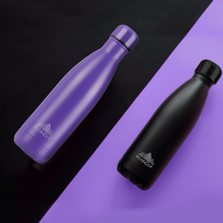 Mont-Clair l'O Trinkflasche Edelstahl - Thermosflasche - BPA-freie - Water Bottle, Edelstahl trinkfl