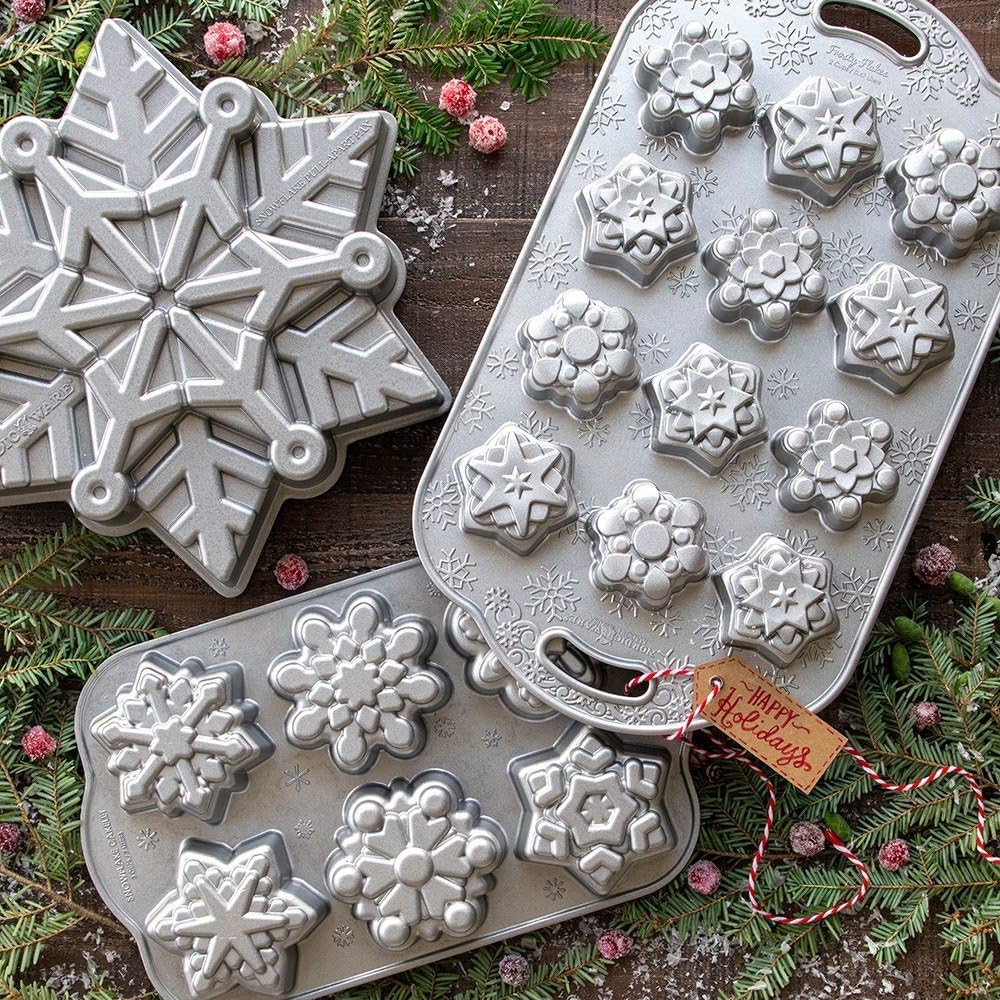 Nordic Ware Backform " Schneeflocke " Schneeflockenpfanne, Schneeflockenpfanne