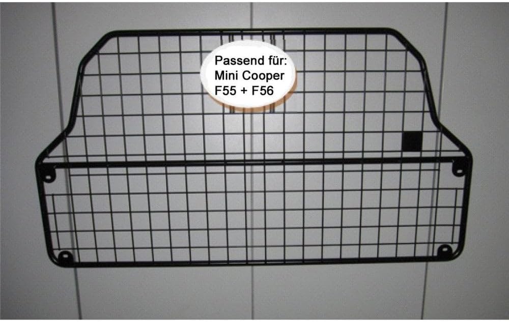 Kleinmetall 20300018 Masterline Hundegitter geeignet für Mini Cooper Typ: F55 / F56