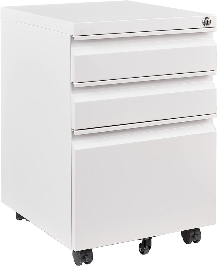 Rollcontainer Aktenschrank abschliessbar Büroschrank metallschrank File Cabinet Lagerschrank Beistel