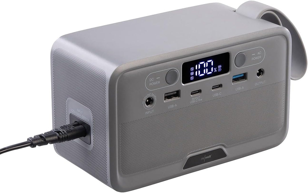 revolt Solar Akku Powerbank: Fensterbank-Solarkraftwerk: Powerstation + 60-W-Modul, 89,6 Wh, 100 W (