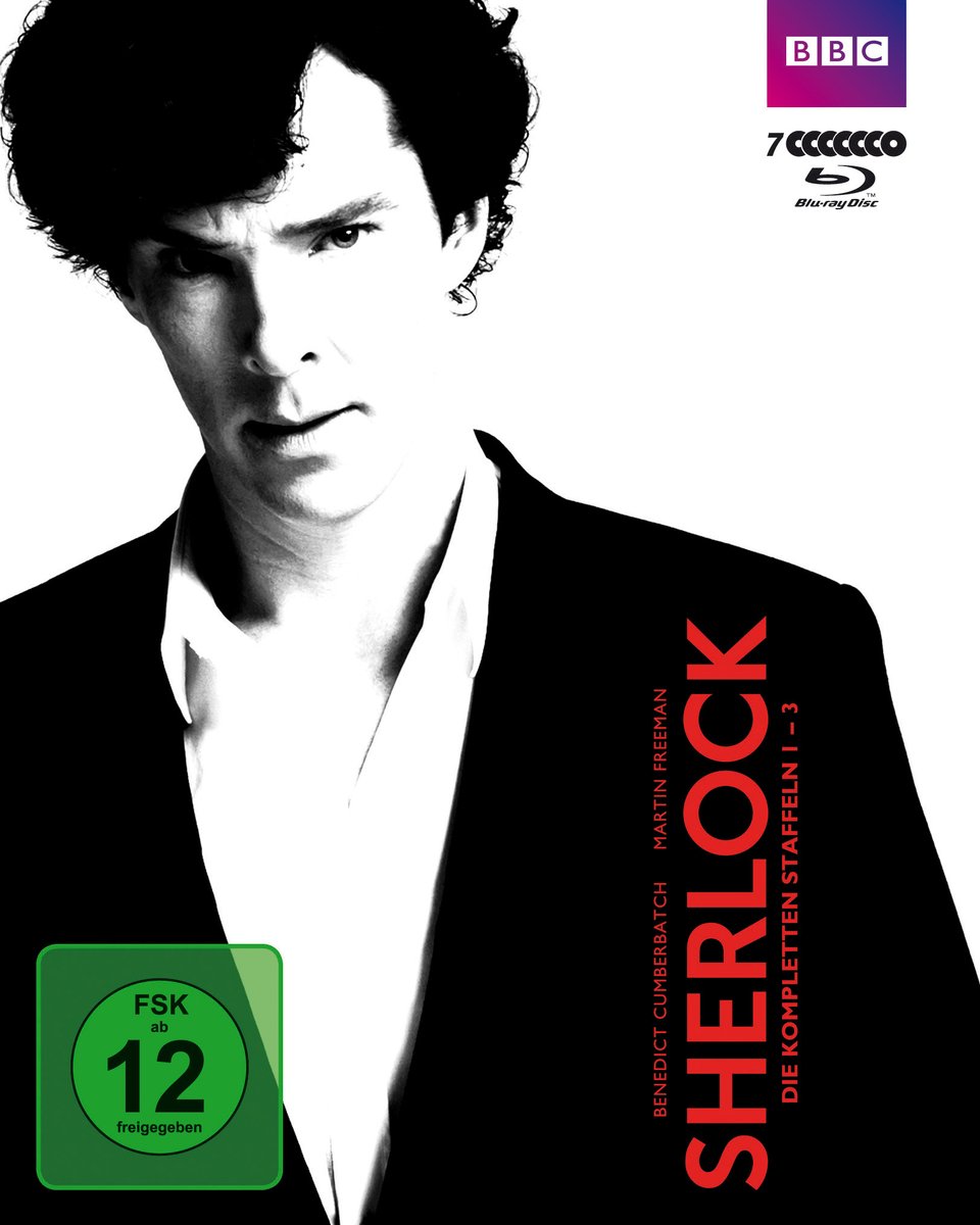 Sherlock - Staffel 1-3 [Blu-ray], Blu-ray