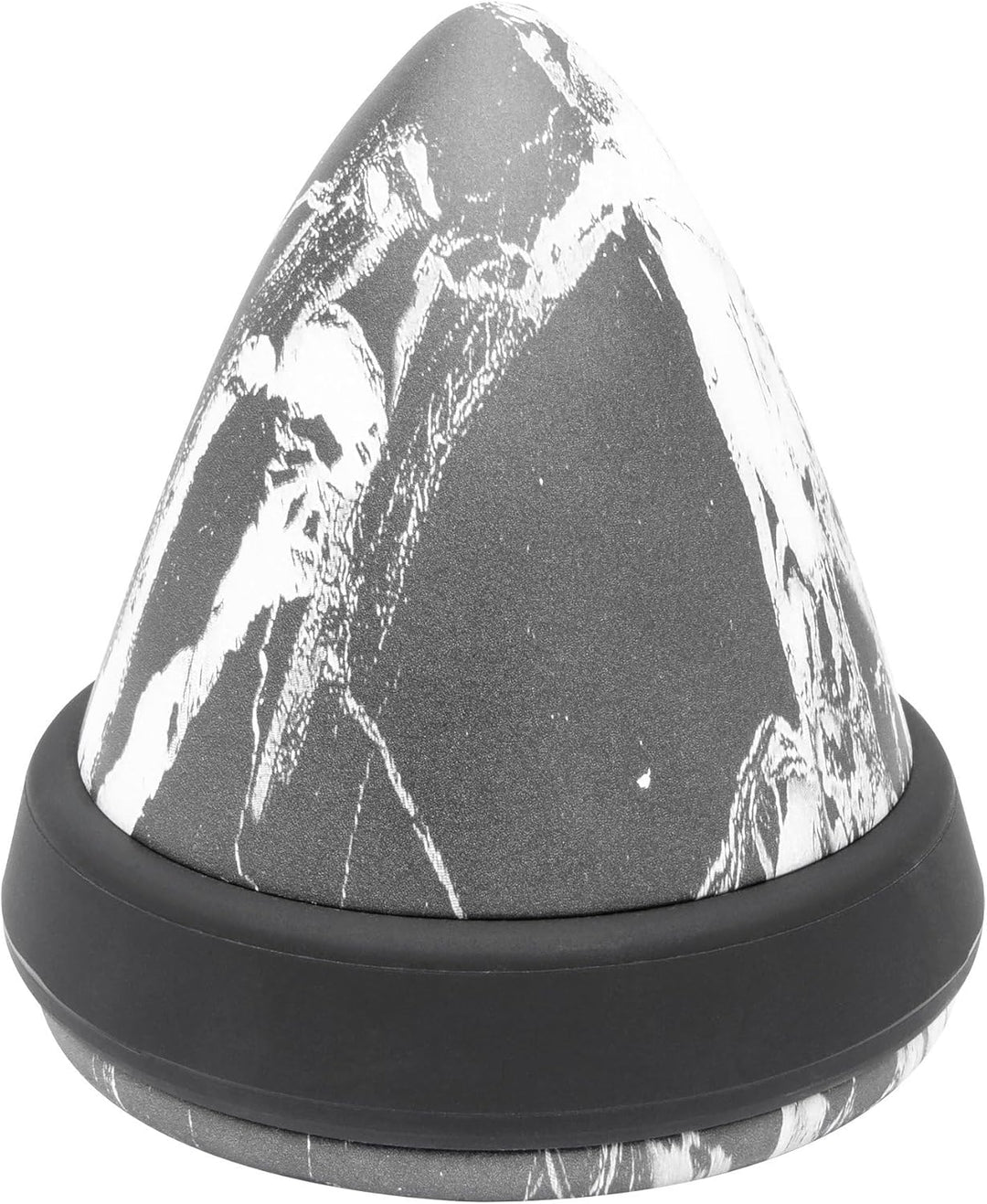 WAGNER Bodentürstopper MARMOR CONE BIG - Durchmesser Ø 115 x 120 mm, aus Beton in Marmoroptik, Schut