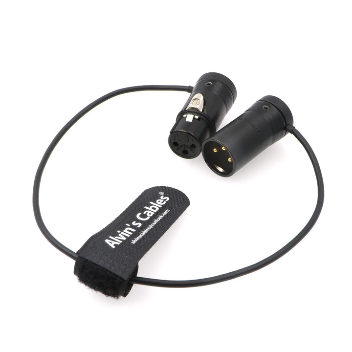 Low-Profile 3 Pin XLR Stecker auf Buchse Kabel Originalstecker Symmetrisches Mikrofon Audiokabel Som