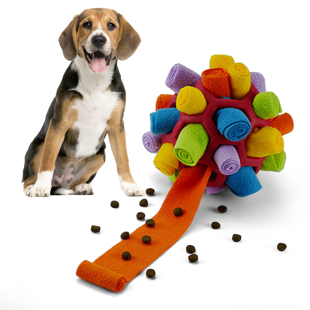 Schnüffelball für Hunde, Schnüffelteppich Schnüffelspielzeug Interaktive Hundespielzeug tragbarer Ha