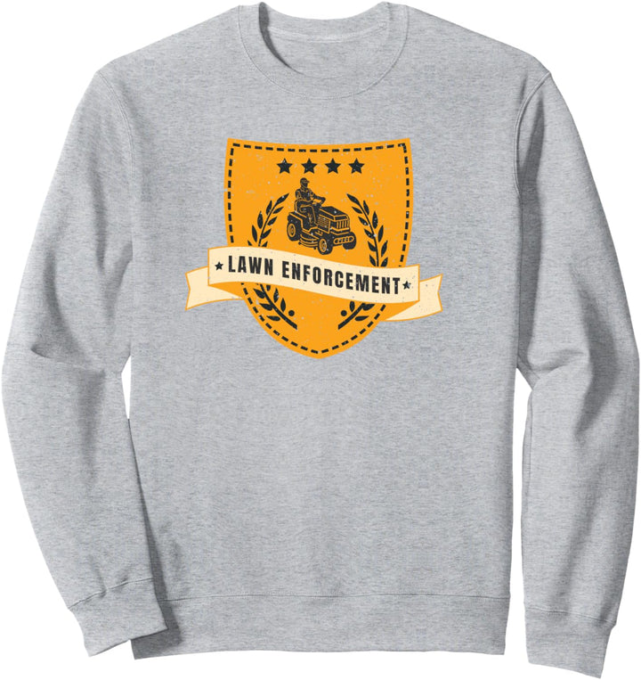 Lustige Rasenmäher Rasen Durchsetzung Hof Arbeit Traktor Sweatshirt