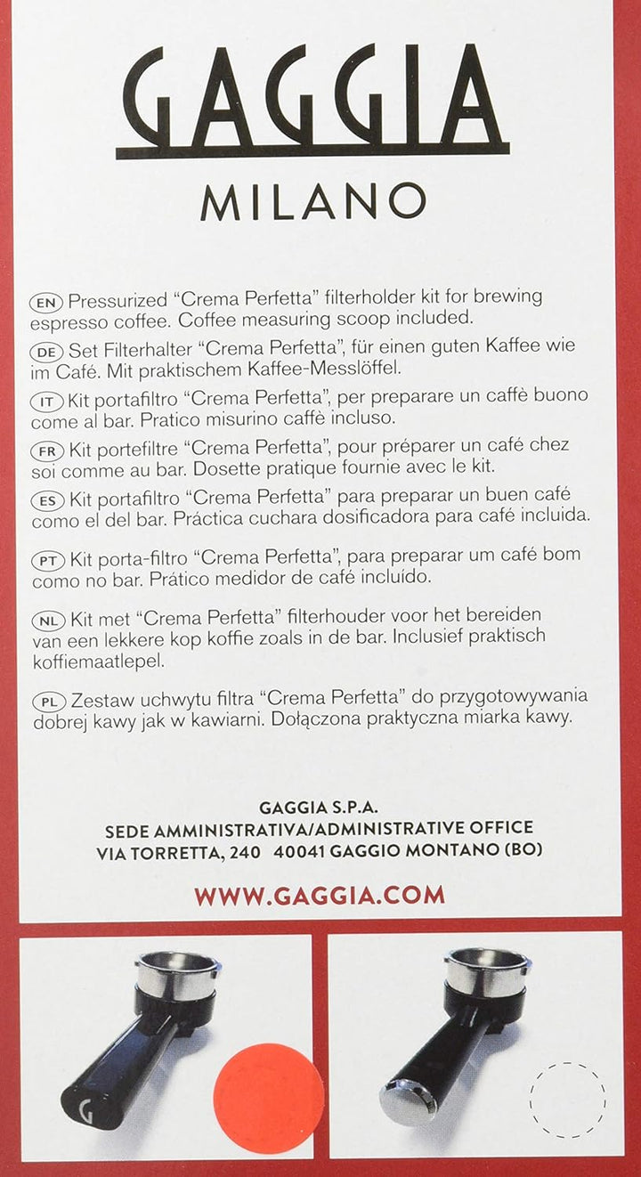 Gaggia 421941312101 Crema Perfetta Filterhalter