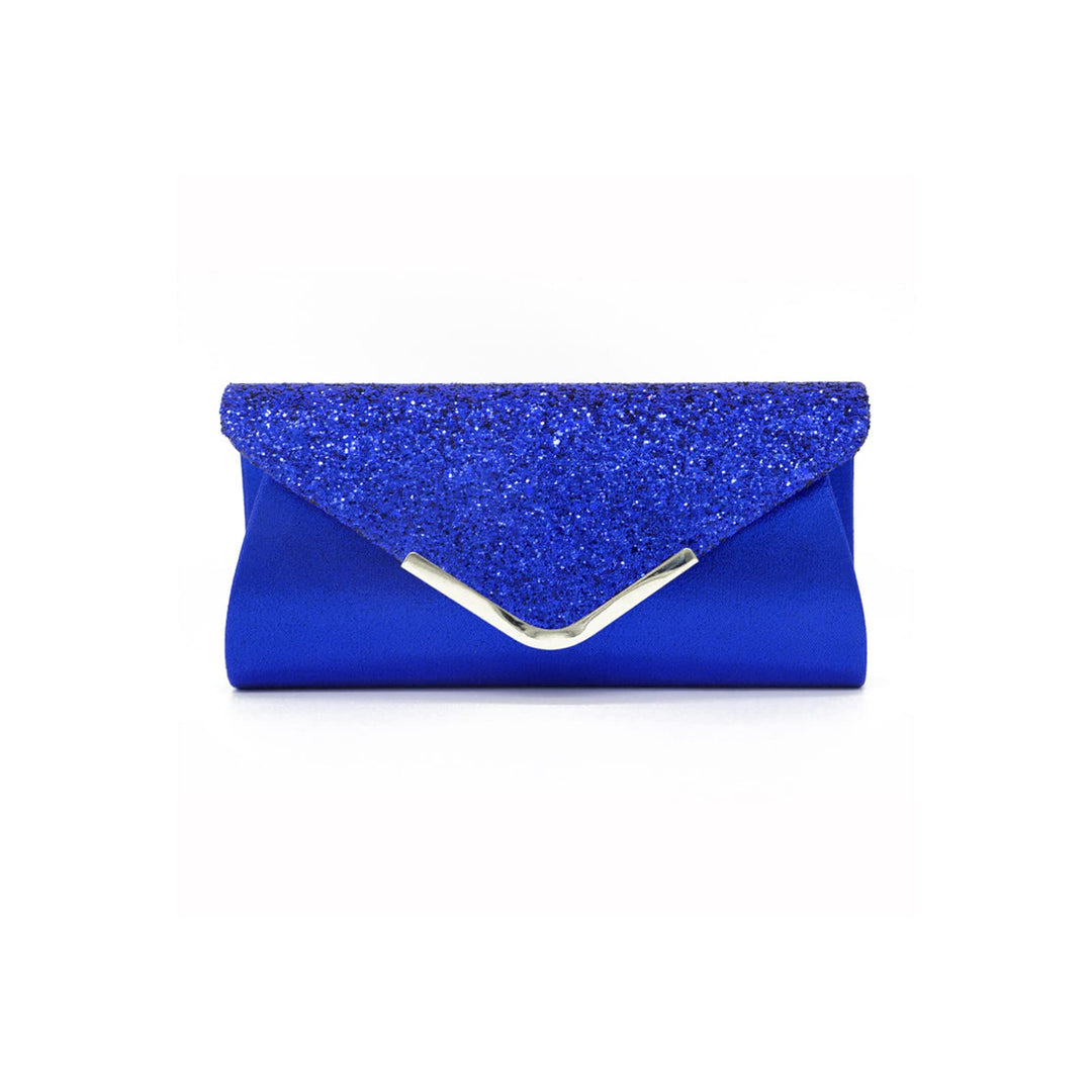 CORIOS Damen Clutch Tasche Envelope Abendtasche Pailletten Henkeltasche Glitzer Hochzeit Brautbörse