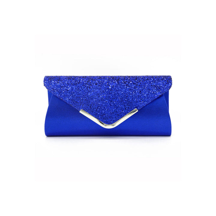 CORIOS Damen Clutch Tasche Envelope Abendtasche Pailletten Henkeltasche Glitzer Hochzeit Brautbörse