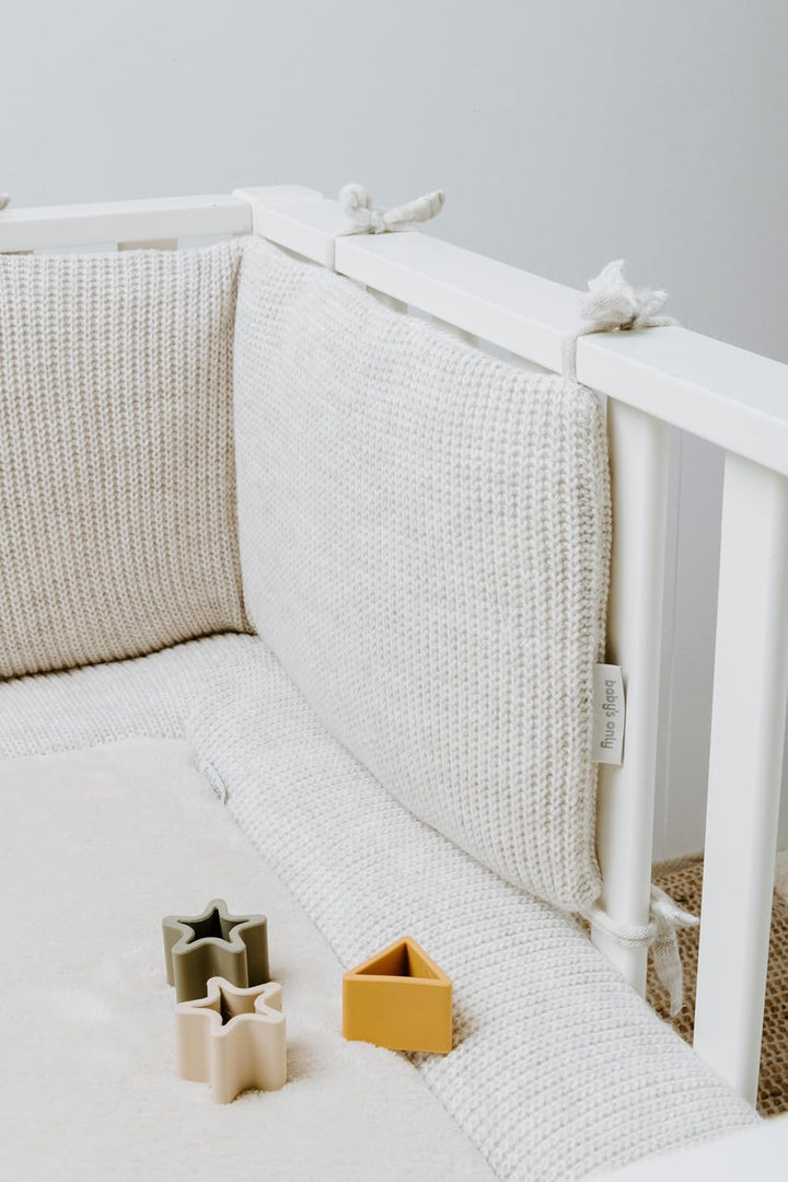 Baby's Only - Laufgittereinlage Hope - Gestrickte Krabbeldecke für Baby - Quadratischer laufstallein