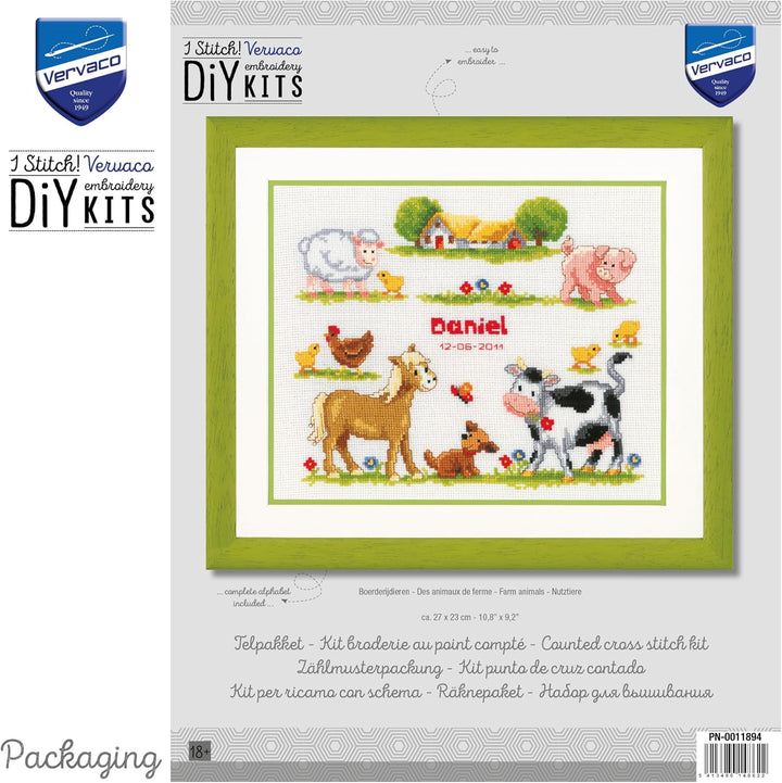 Vervaco Zählmusterpackung-Kreuzstichbild, verschieden