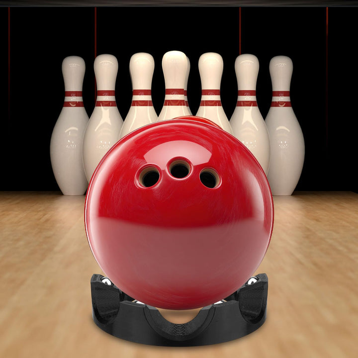 Bowlingkugel Halter, Robuster Bowlingkugel-Becherhalter mit 360°Drehfunktion Bowling Polish Spinner