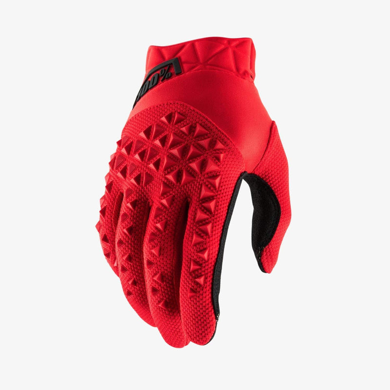 100% Airmatic Gloves Rot Schwarz L, Rot Schwarz L