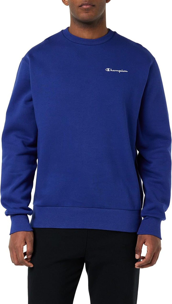 Champion Herren Eco Future Fleece Custom Fit Crewneck Hoodie L Blu (College), L Blu (College)