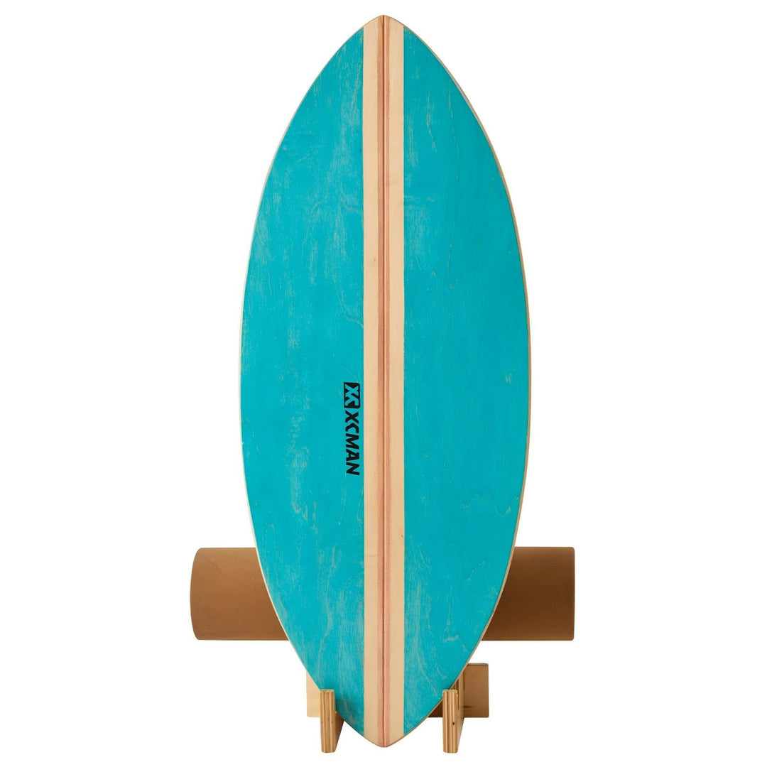 XCMAN Surf Balance Board Trainer Mit Rolle - Stabilitätstrainer Für Erwachsene Und Kinder, Zum Surfe