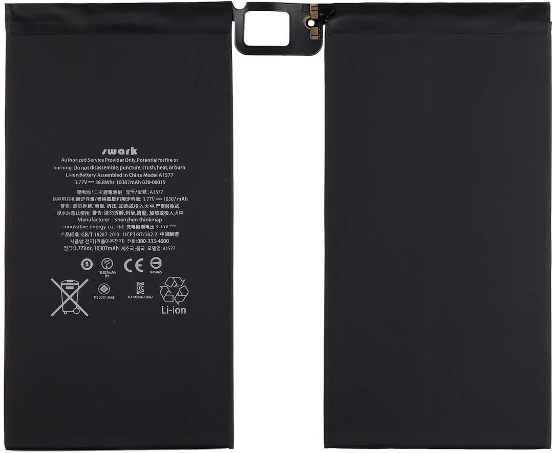 Swark Akku A1577 Kompatibel mit Netbook Pad Tablet iPadPro 12.9" 1st Gen A1584 A1652