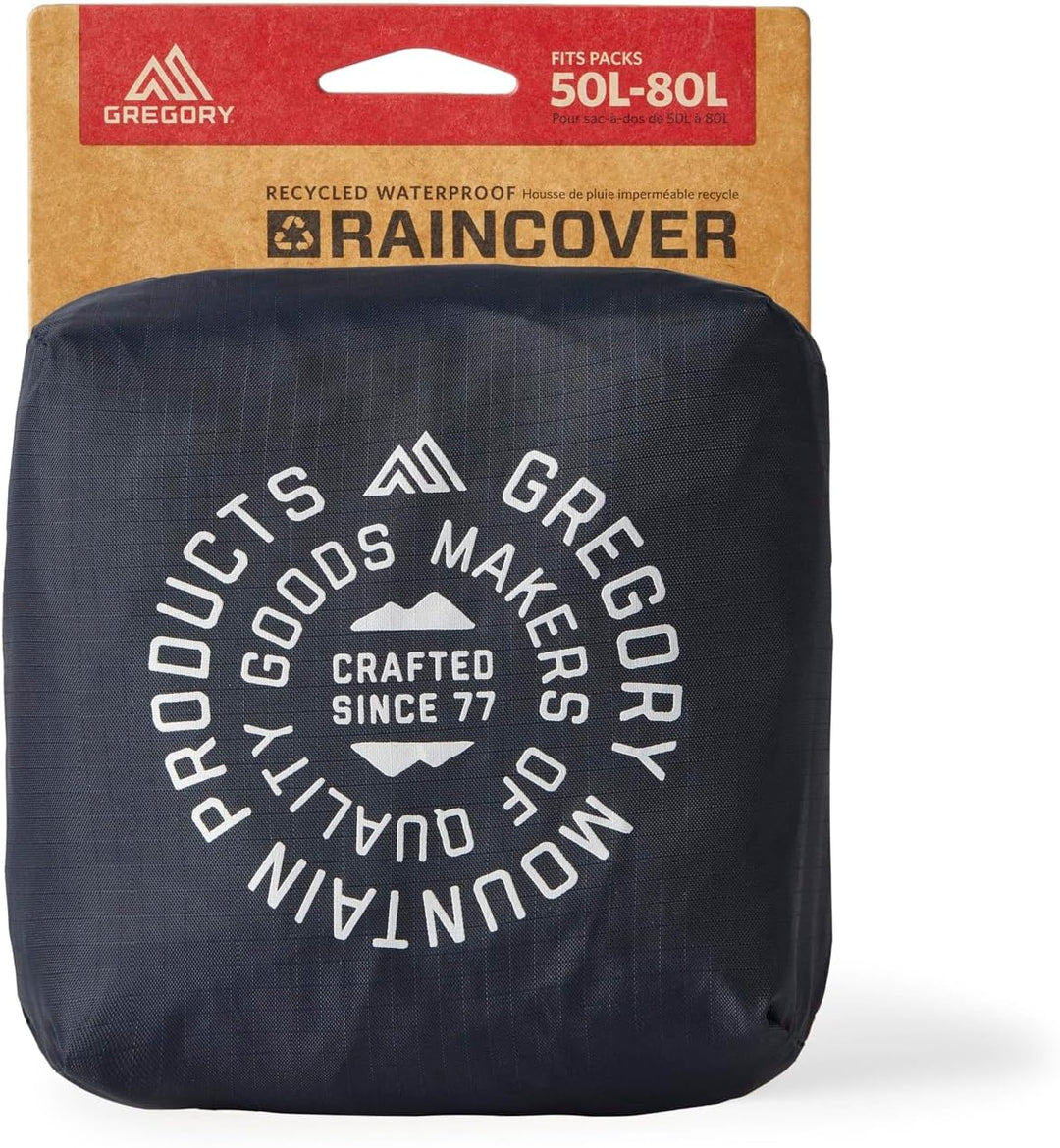 Gregory Trial Accessories - Raincover - wasserdichte, reflektierende Regenhülle für Rucksack Schwarz