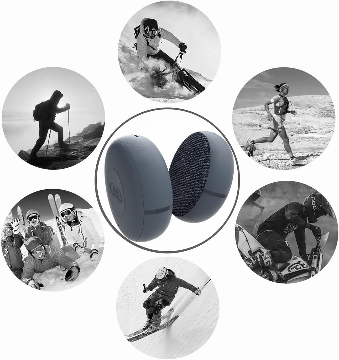 Outdoor Sports Ski/Lautsprecher für Fahrradhelme- True Wireless Bluetooth 5.3 Helm-Lautsprecher für