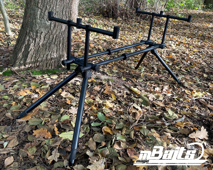 Angel-Berger Magic Baits CX Pro Rod Pod Aluminium 3 Rods verstellbar Rutenständer Rutenhalter Rutena