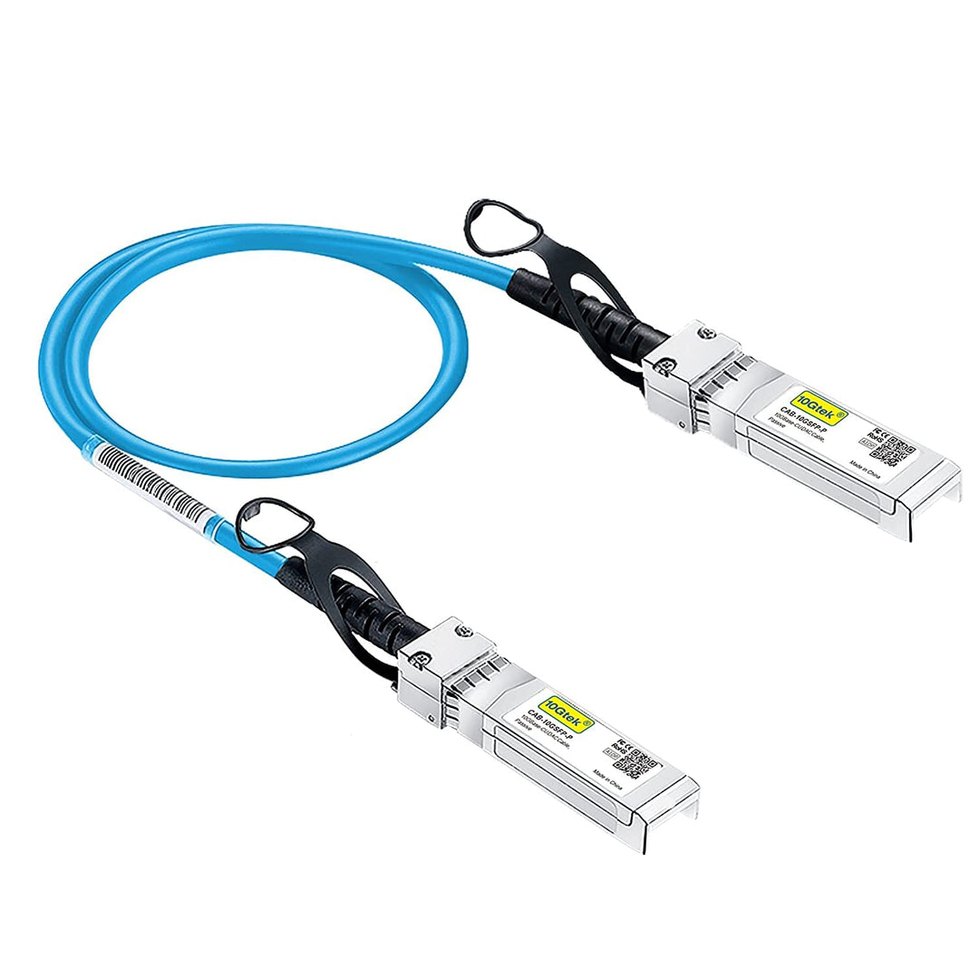 [Blau] 10G SFP+ DAC Kabel 0.3-Meter(0.98ft), Twinax SFP+ Kabel für Ubiquiti UniFi, Blue