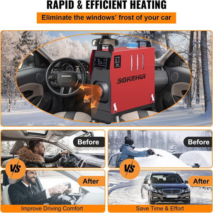 12V Standheizung Diesel, 8KW Diesel Lufterhitzer, 0,18-0,48 Standheizung, Luft Dieselheizung, Air Di