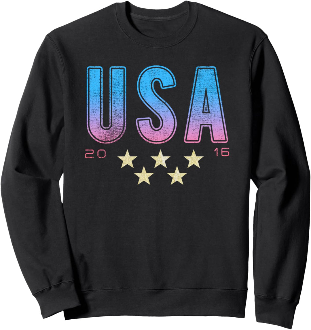 USA 2016 Gold Stars Sweatshirt