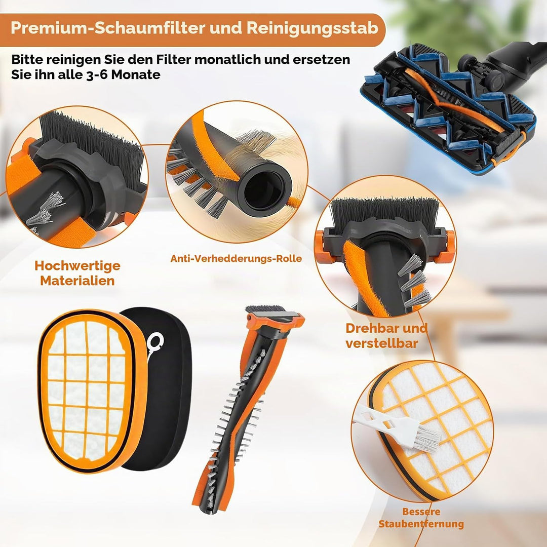 Galerie SV 6 Stück Filter für Philips SpeedPro Max Ersatzteile, Filter für Philips SpeedPro Max Akku